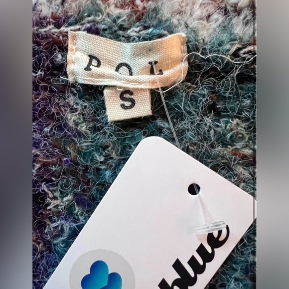 Color Blocking Oversized Boho Top - Picture 2 of 2